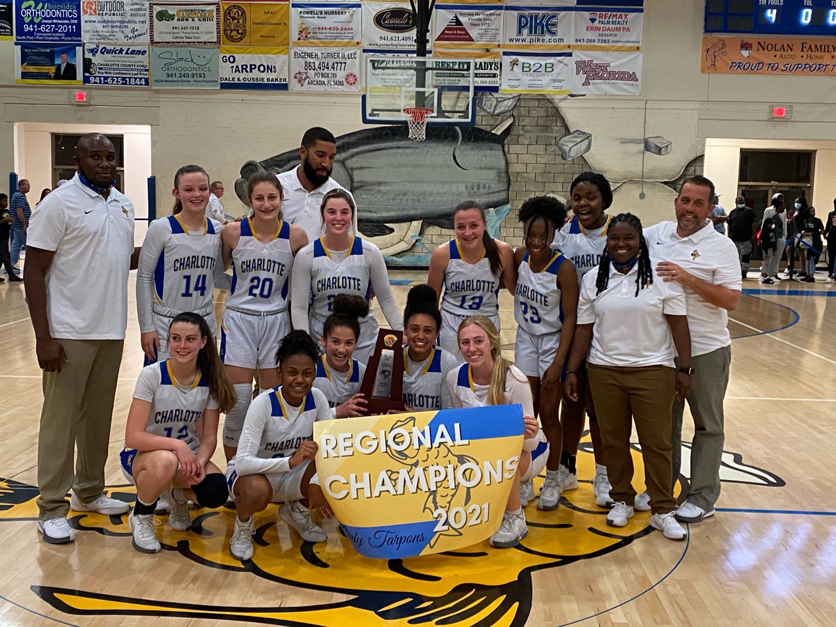 Great night to be a Tarpon.  Wrestling team wins 6th consecutive district title, baseball team sweeps PC and our Girls Basketball team makes history by winning the regional title.   First one in school history for girls basketball program. Tarpon Proud