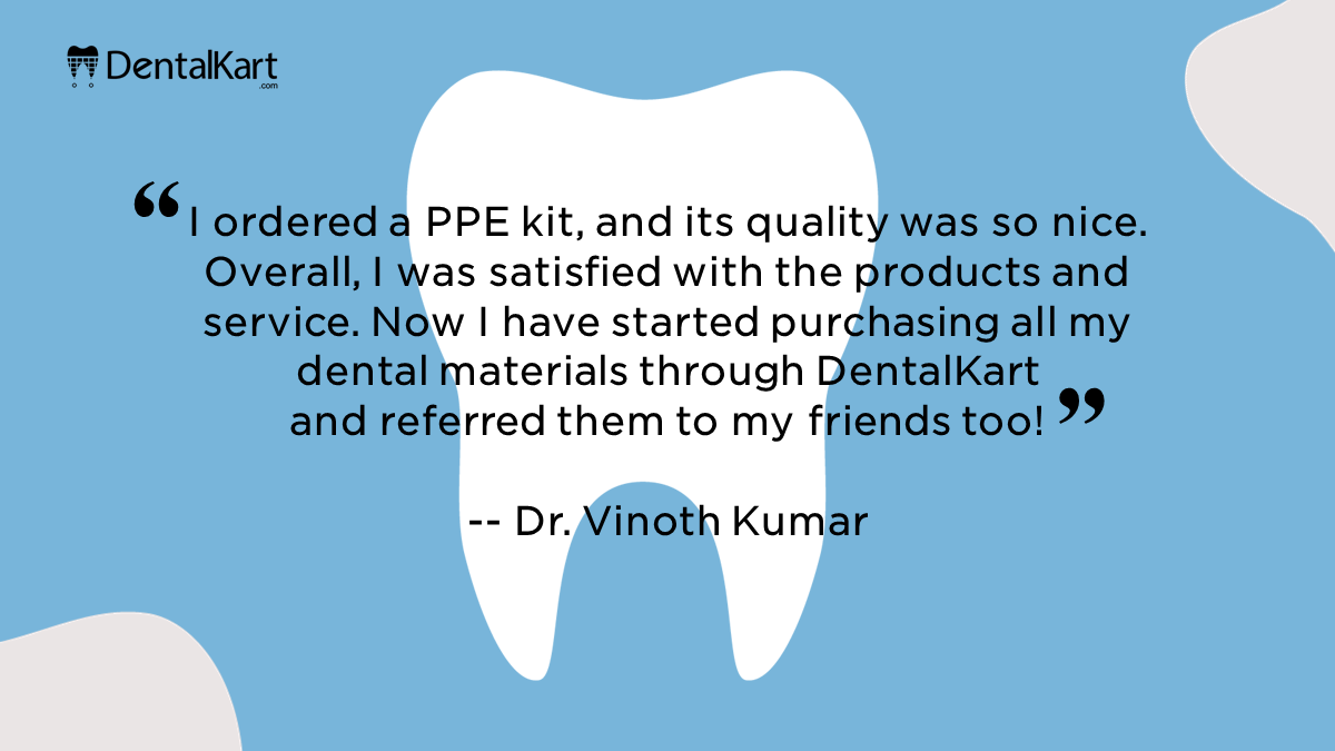 Dentalkart's tweet photo. Thank you, @vinoth_epl, for your valuable feedback!

DentalKart is a one-stop online story for next generation dental equipment and tools. Visit https://t.co/K8ZLpkyOGX to purchase!

#dentalkart #dentalcare #dentists https://t.co/TaHHO8SXr5