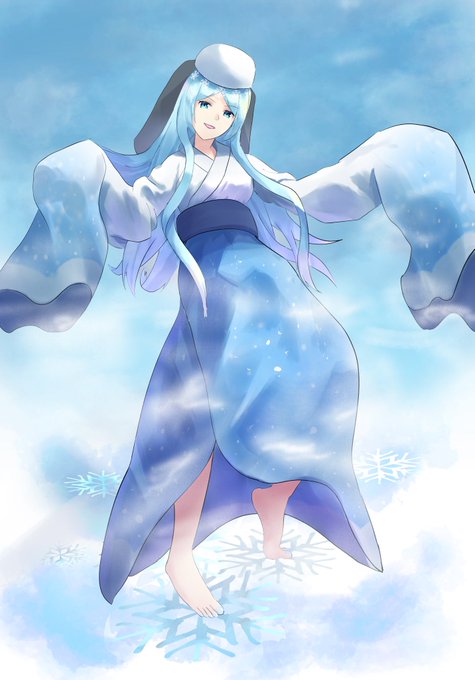 雪女のtwitterイラスト検索結果