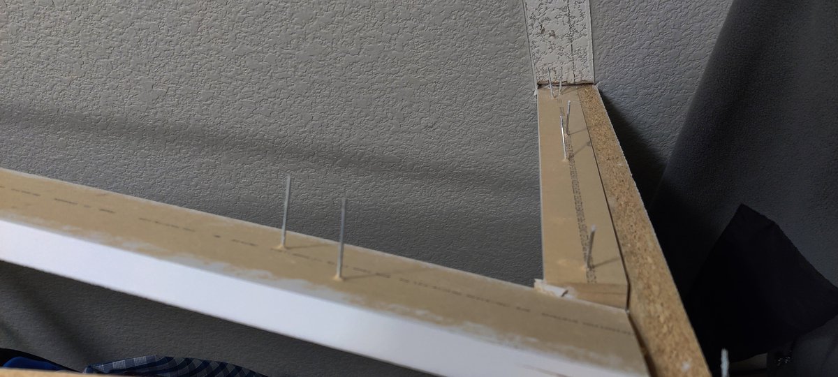 pargony's tweet photo. @PulteHomes our 4 month old home just had a shelf fall off the wall.  Our 2 year old daughter plays under our clothes while my wife gets ready in the morning.  Complete Negligence. Lucky you idiots didn't kill my daughter. https://t.co/2QpvDsUQIb