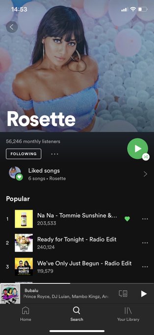 Thank you to all 50,000 thousand of you.. #spotifyplaylist https://t.co/Alx6HNiyX3<a href="/tag/spotifyplaylist"class="tags">#spotifyplaylist</a>