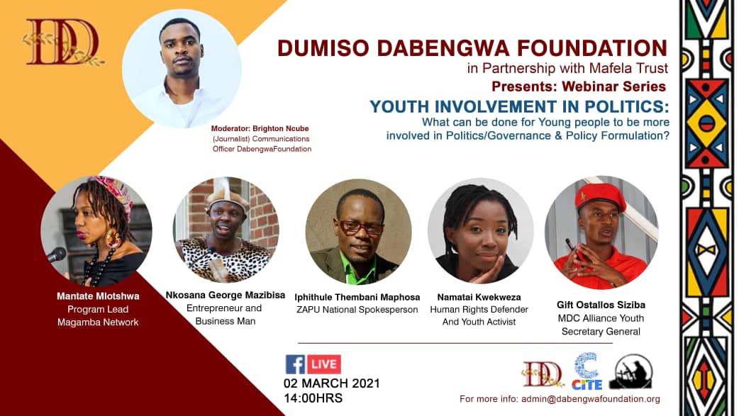 Youth Involvement in Politics: #Zimbabwe