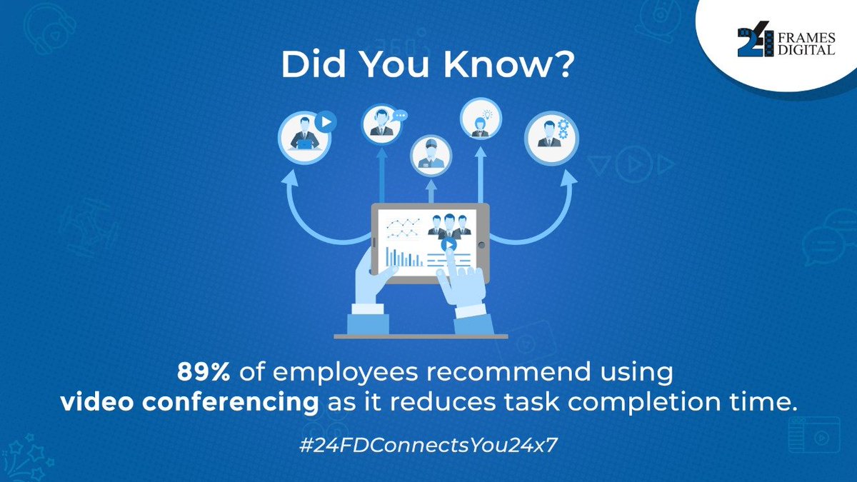 24FramesDigital's tweet photo. From boosting productivity to saving precious time, choose our video conferencing solutions for overall team collaboration.
𝐂𝐨𝐧𝐭𝐚𝐜𝐭 𝐮𝐬: https://t.co/1URmEGdNrz
#24FramesDigital #24FD #OnlineCommunication #VideoConferencing #VC
#FaceToFaceCommunication #Meeting https://t.co/ruAIbrcq7g