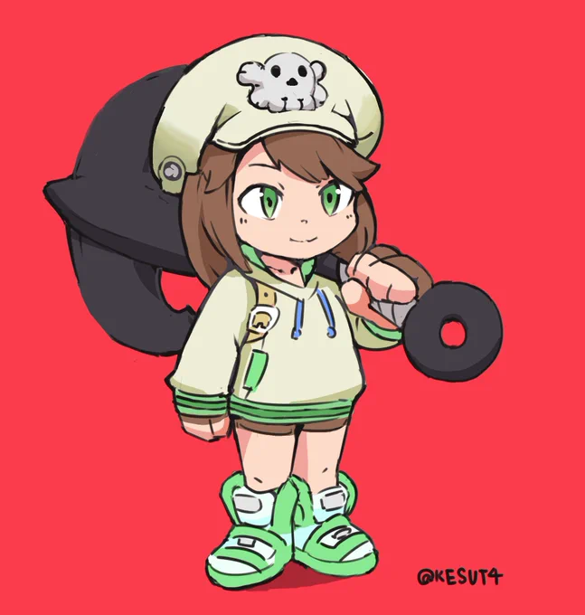 メイちゃん(カラー2を添えて)を描きました!
MAY #GGST 