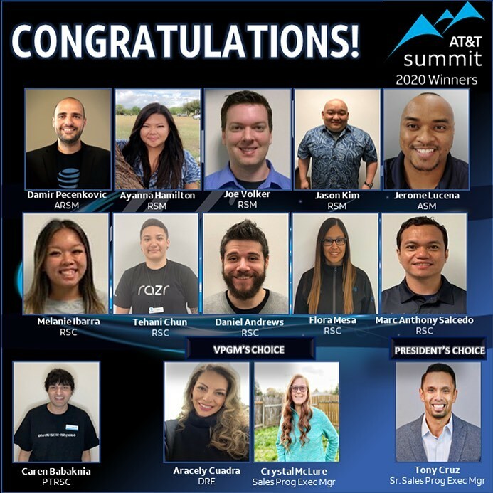 Pacific_Force's tweet photo. Pac States 2020 Summit Winners, we are so proud of YOU! You are the best of the best!🏆

#Lifeatatt • #SummitWinners • #PacForce https://t.co/Q5xtqbipZ6