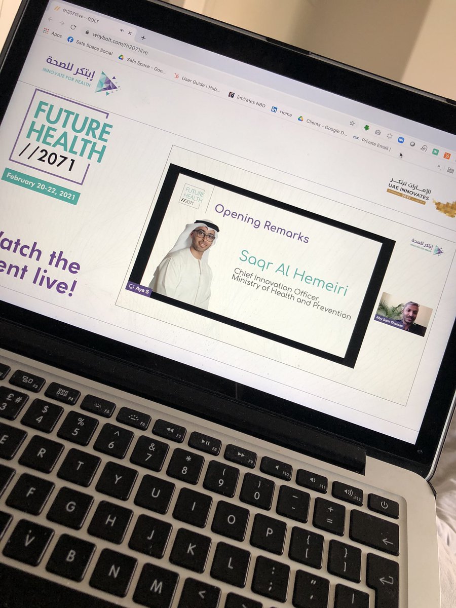Kicking off for Future Health 2071 Hackathon with <a href="/mohapuae/">وزارة الصحة ووقاية المجتمع - MOHAP UAE</a> <a href="/EntMagazineME/">Entrepreneur Middle East</a> <a href="/thisisaby/">Aby Sam Thomas</a> <a href="/SaqrAlhemeiri/">Saqr Alhemeiri</a> Making Mental Health Accessible thru AI #uae_innovates #FH2071 #innovate4health