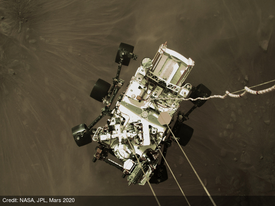 apod's tweet image. Perseverance: How to Land on Mars: apod.nasa.gov/apod/ap210220.… by @NASA, @NASAJPL, Mars 2020
