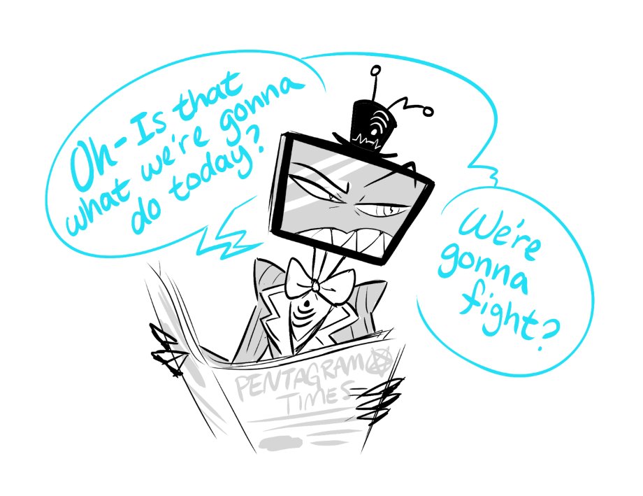 every day tbh #HazbinHotel 