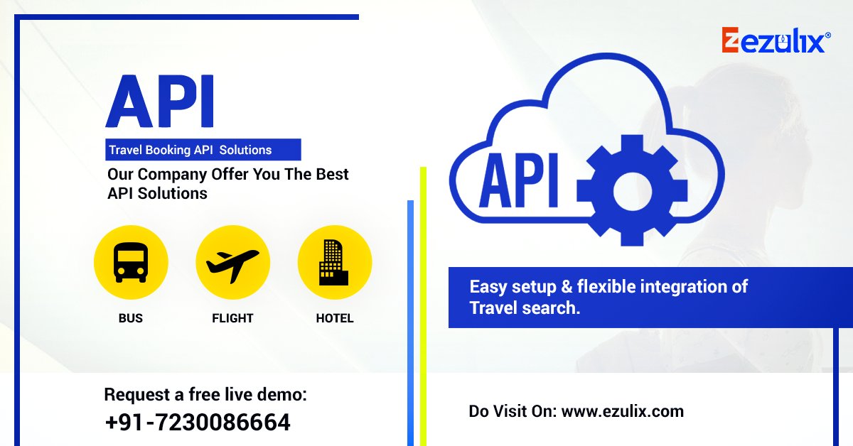 Ezulix_Software's tweet image. Get Best Travel and Booking APIs for Online Travel and Tourism Service Providers. 👉 bit.ly/3k4Dp3U
☎ +91 72300-86664
#ezulix #travelapi #busbookingapi #flightbookingapi #hotelbookingapi #api #SaturdayMotivation #SaturdayThoughts #SaturdayVibes #SaturdayMorning