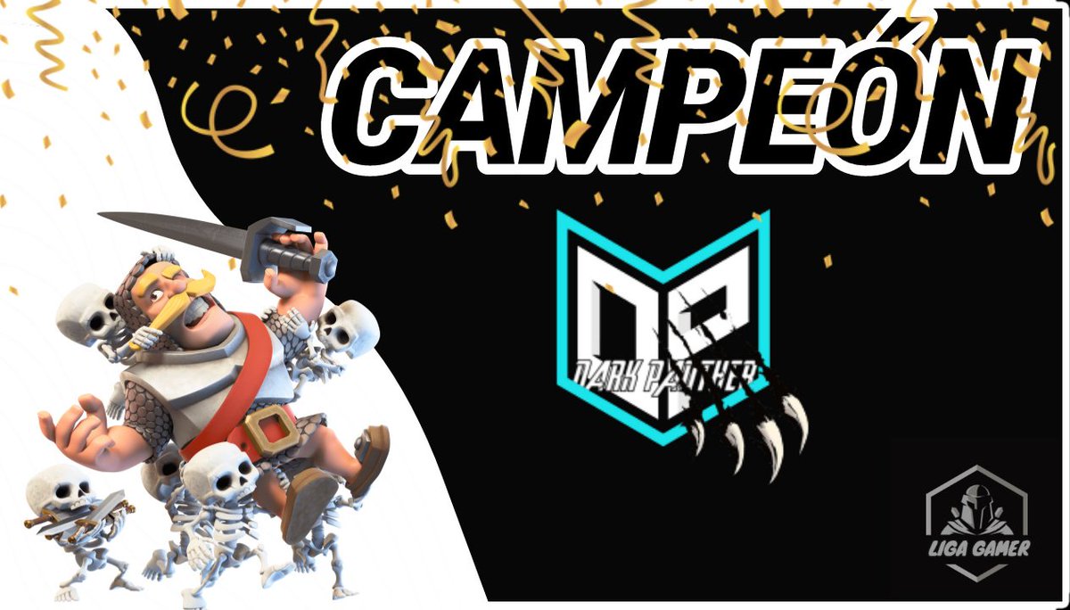 Liga Gamer (@ligagamercr) on Twitter photo ¡Después unas grandes partidas por fin tenemos campeón!
Felicidades a ambos equipos
🥇 @Dark_Panther__ 
🥈 <a href="/deathgaming_1/">Death Gaming</a> 
🎥Caster <a href="/MrJose_GX/">MrJosé GX</a> 
👮♂️Arbitro <a href="/JarzMafia/">JarzMafia</a> 
Excelente desempeño de nuestro caster y arbitro durante el partido ¡Después unas grandes partidas por fin tenemos campeón!
Felicidades a ambos equipos
🥇 @Dark_Panther__ 
🥈 <a href="/deathgaming_1/">Death Gaming</a> 
🎥Caster <a href="/MrJose_GX/">MrJosé GX</a> 
👮♂️Arbitro <a href="/JarzMafia/">JarzMafia</a> 
Excelente desempeño de nuestro caster y arbitro durante el partido