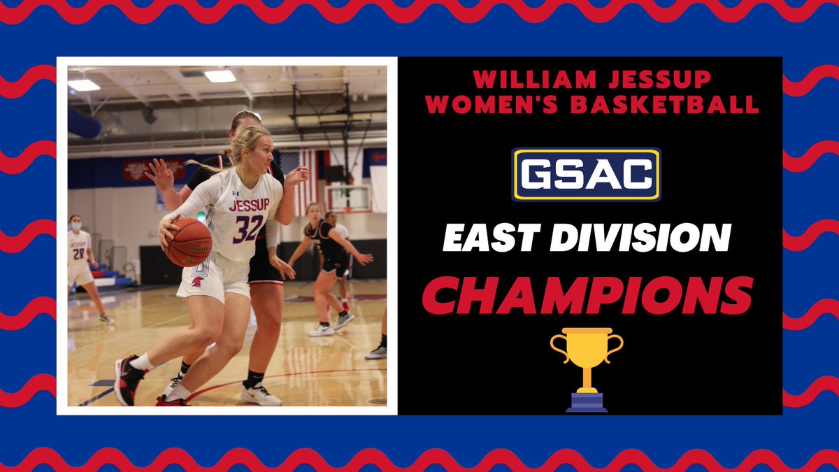 GSAC W🏀 CHAMPS 🏆

<a href="/Jessup_WBB/">Jessup WBB</a> are champions of the EAST division tonight after San Diego Christian knocked off The Master’s. The Warriors will be headed to the <a href="/NAIA/">NAIA</a> National Tournament‼️
