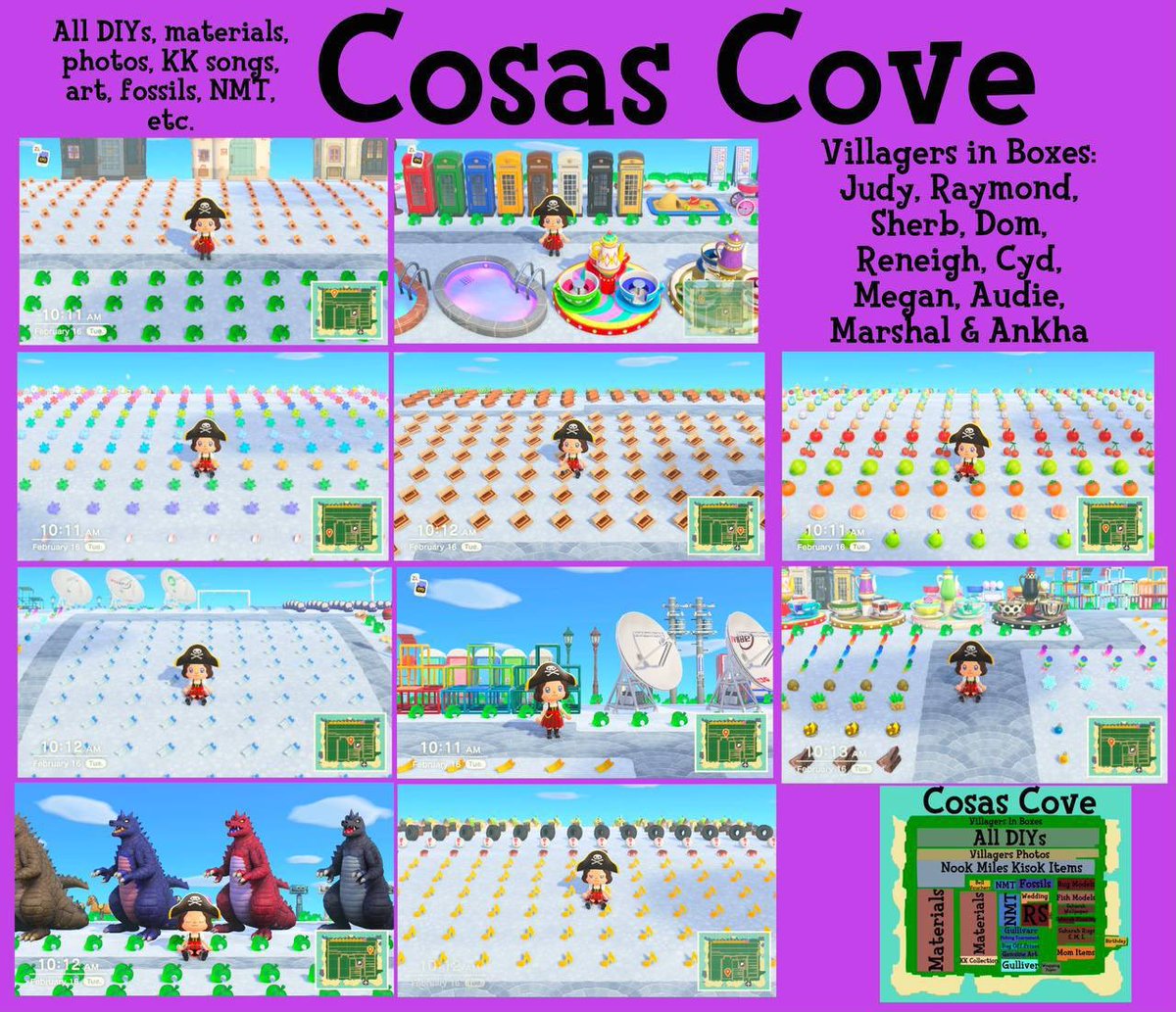 BabesAndBells's tweet photo. These are the islands available for raiding! 

#ACNHgiveaway #ACNH #AnimalCrossingNewHorizons https://t.co/6YB0AcEDAu