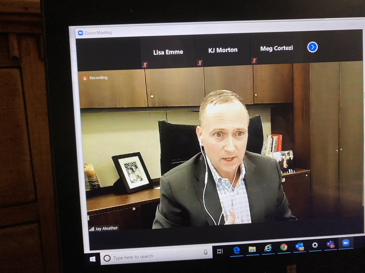LisaEmme1's tweet photo. First ever virtual #TEKsystems International Meeting w/participants from Europe, Asia and US. Silver lining: everyone was able to attend!  And had a similar effect of re-energizing despite not being in person. Grateful to be here together with an amazing group of people. #TEKex https://t.co/JuMFZl54Dx
