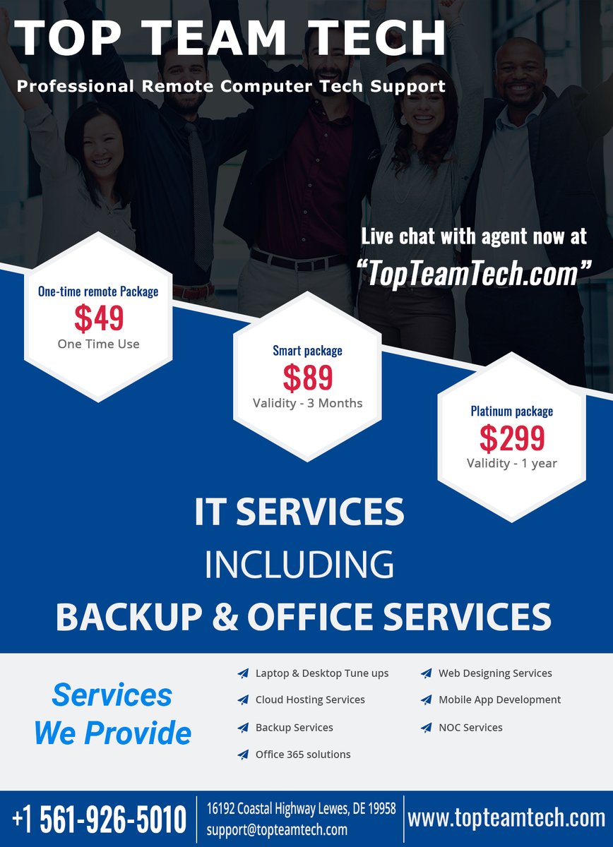 TopTeamTech's tweet image. Use our IT Anywhere Vault solution, a secure, easy-to-use #cloudbackupservice to protect your important data. 

Visit our website to know more:topteamtech.com/it-support/bac…