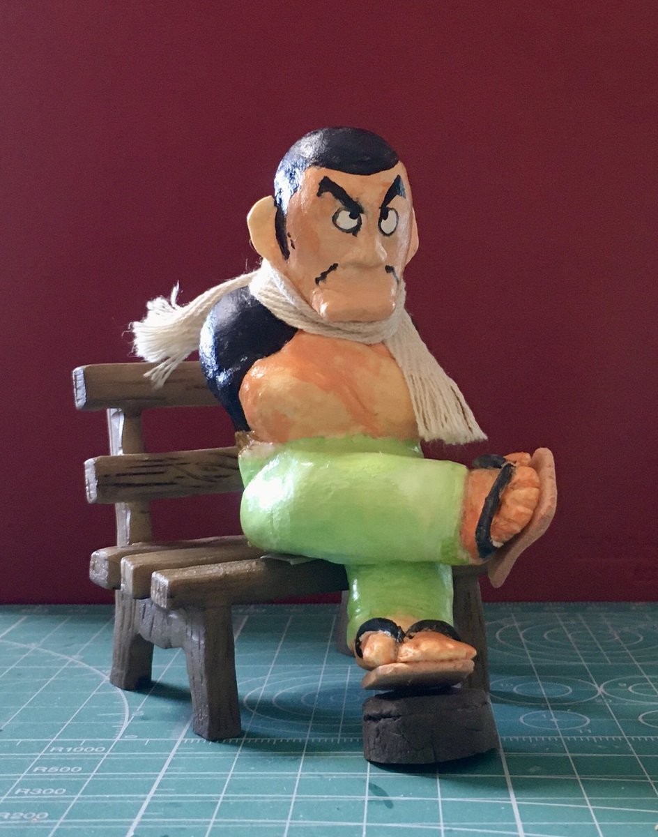 78歳母 立体作りにハマって完成させたのがこちら 何故テツなのか なんであそこでインケツやねん と喋ってそうなクオリティ Togetter