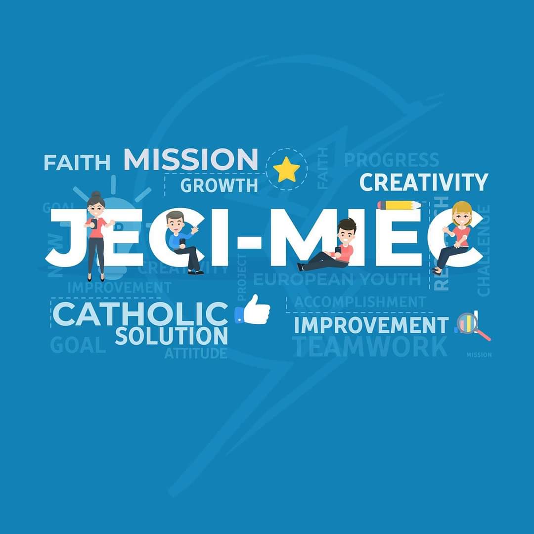 JeciMiec's tweet photo. JECI-MIEC is short for Jeunesse Etudiante Catholique Internationale - Movement International des Etudiants Catholiques. We are a European platform that brings together young Catholic student organisations from Europe and unites @iycsjeci and @PaxRomanaIMCS on a regional level. https://t.co/jGHDcKv60p