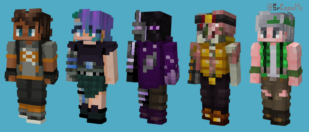 SrCapoMc's tweet photo. 🇲🇽Fan del pixel art #mcytskinartistappreciation https://t.co/6vJCZb2KrJ