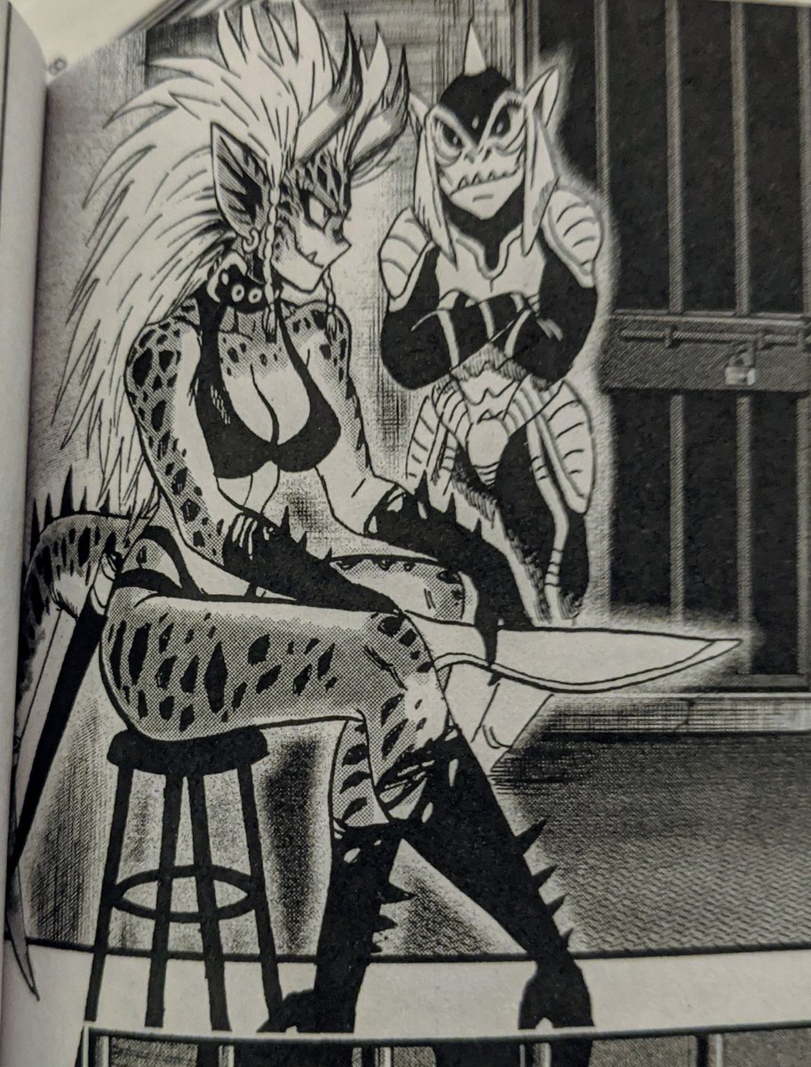 Reading some One Piece when suddenly... Hello... 