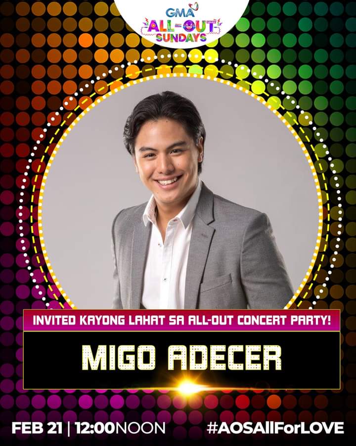 Migonatics_'s tweet photo. #AOSAllForLOVE and love for all! 💖

Tune into the all-out concert party on Sunday with your favorite AyOS barkada! #AllOutSundays ctto https://t.co/5sCvoXNEvo