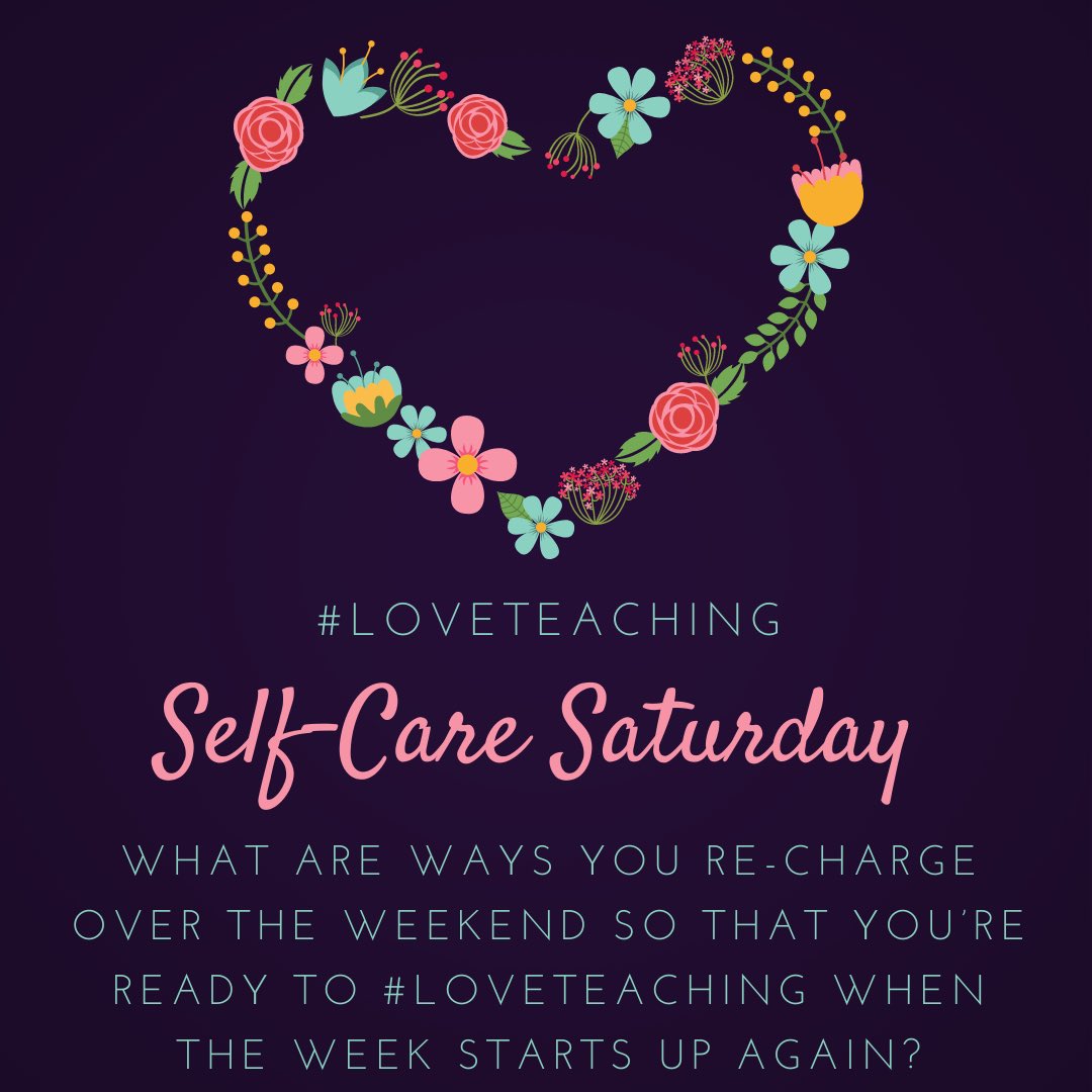 DreamTeachersLA's tweet image. It’s Self-Care Saturday for #LoveTeaching week! We’d love to hear your favorite ways to practice self-care. #LoveTeaching #DreamTeachersLA