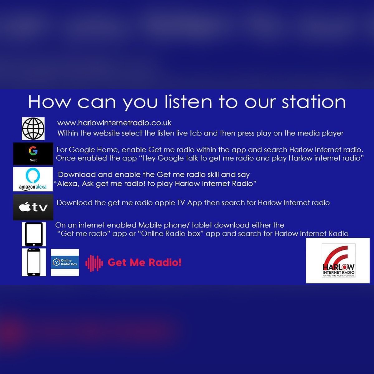 Harlow Internet Radio tweet media