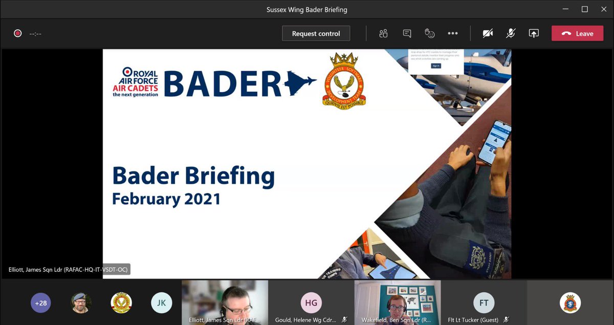AirCadet101's tweet image. Wearing my @1015SqnATC Adj hat this morning 🤓

Huge thanks to @OCVSDT, @bwakefield1, @rich_81, and the rest of the @RAFACBader Team for a brilliant presentation to @SussexWing on their fantastic work - some really exciting developments in the pipeline! 

@OCSussexWing