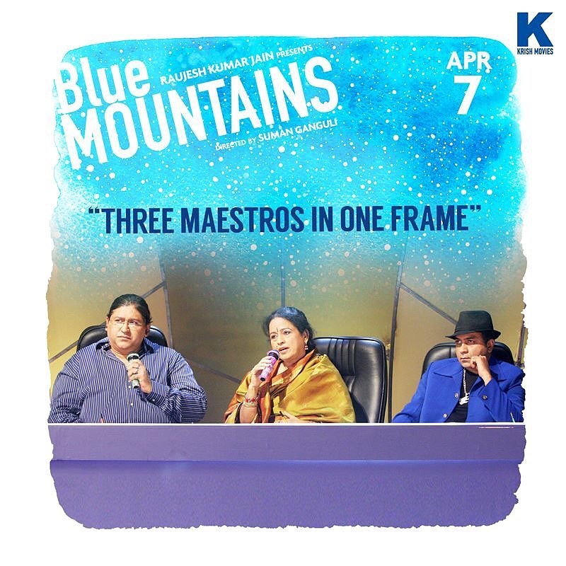 @bluemountainsmovie'Kaare Kaare Badra'. Music director Monty Sharma and singer Shreya Ghoshal come together to create magic with this beautiful track from #BlueMountainThree Maestros in one frame for this award winning #MusicalFilm