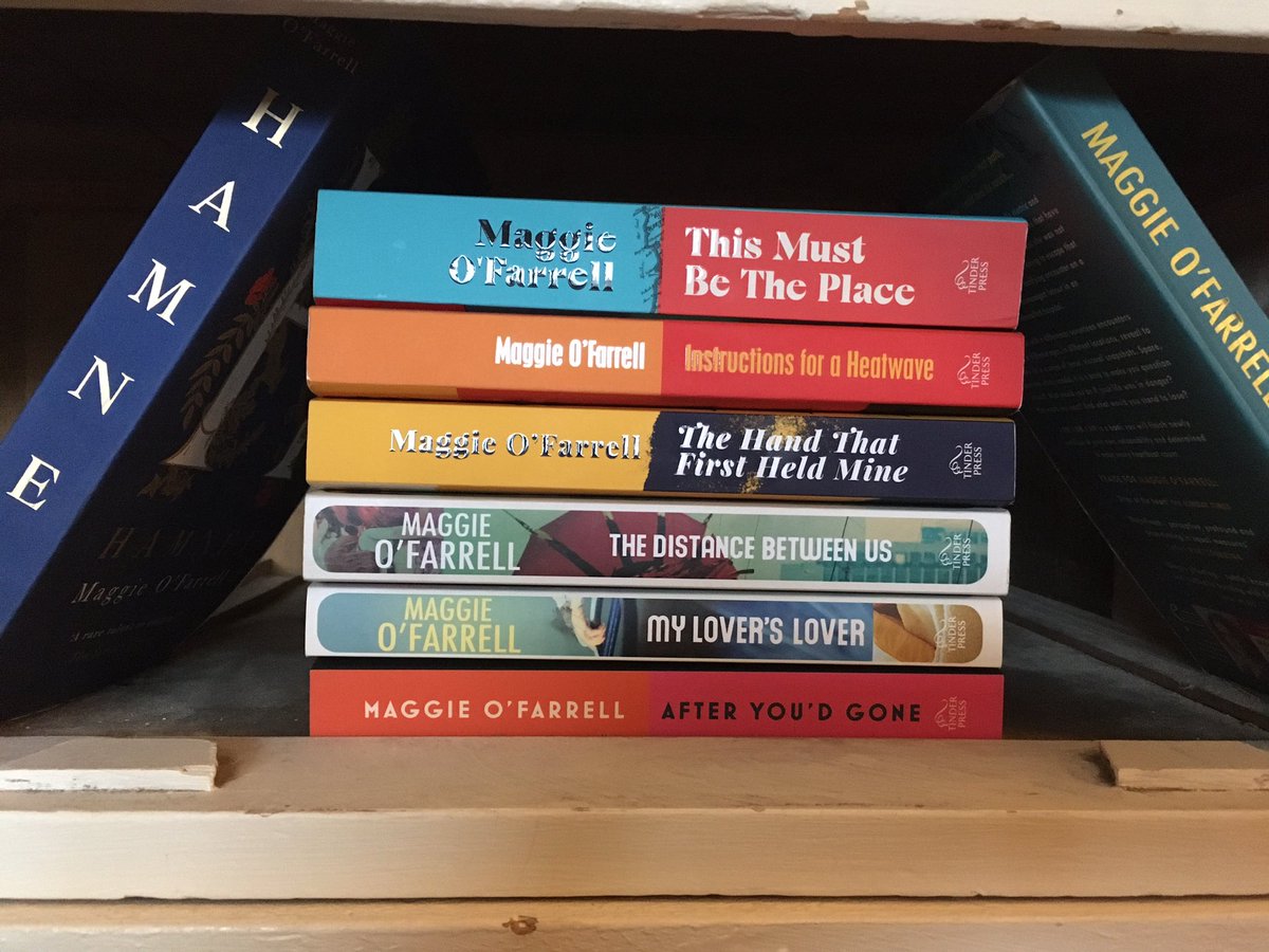 Having a very Maggie reading spell at the mo. Reading and rereading the genius who is #maggieofarrell is such a rewarding time to spend your days.