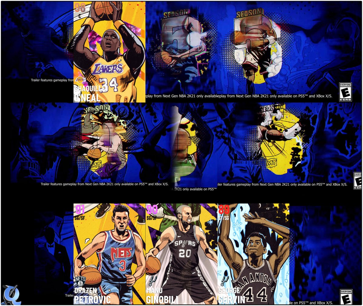 Q Season 5 Hero Cards Using Screenshots From The Season 5 Intro And Cards Already Released I Was Able To Stitch Together A Rough Look At The Murals And
