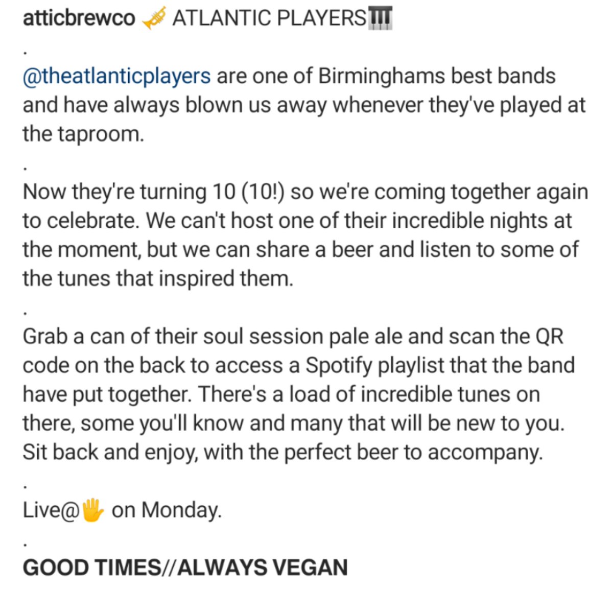 🎺 ATLANTIC PLAYERS🎹