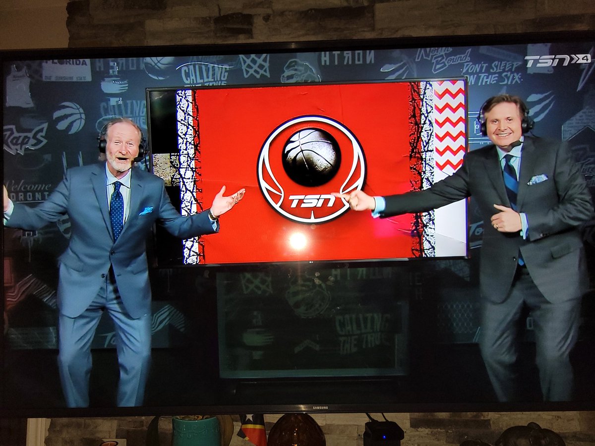 Bonjour! Loving these guys! <a href="/TSN_Sports/">TSN</a> <a href="/Raptors/">Toronto Raptors</a> <a href="/LeoRautins/">Leo Rautins</a>
@RodBlackTSN <a href="/KayNurse11/">Kia Nurse</a> <a href="/HelloooJack/">HelloooJack</a> <a href="/Matt__Devlin/">Matt Devlin</a> #tangerinefanangle <a href="/tangerinehoops/">TangerineHoops</a> #raptors