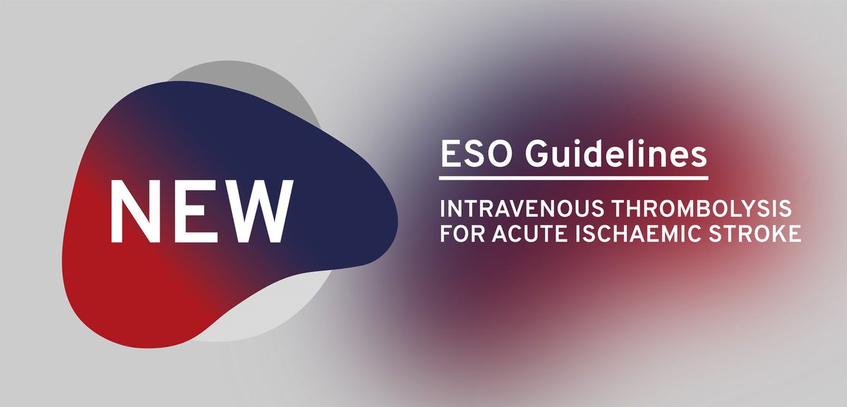 The European Stroke Organisation (ESO) guidelines on intravenous thrombolysis (#IVT) for acute ischaemic #stroke provides 40 recommendations on the use of thrombolytic drugs.: //journals.sagepub.com/doi/full/10.1177/239698732198986 @SAGE_Publishing #stroketwitter #guidelines