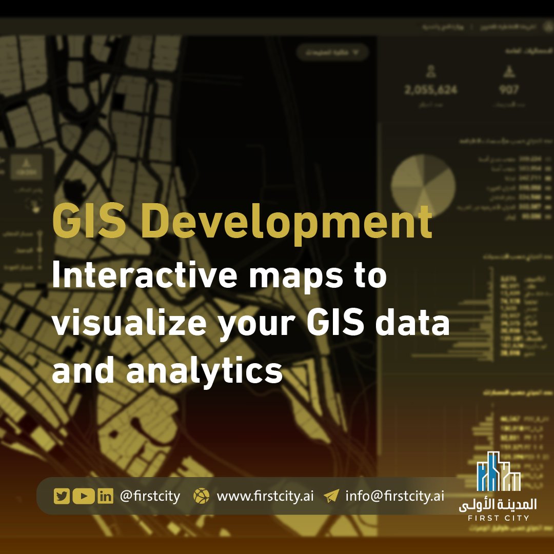 firstcity_it's tweet image. #GISDevelopment #InteractiveMap #DecisionMaking #FirstCity #SaudiArabia 
firstcity.ai/gis-developmen…
