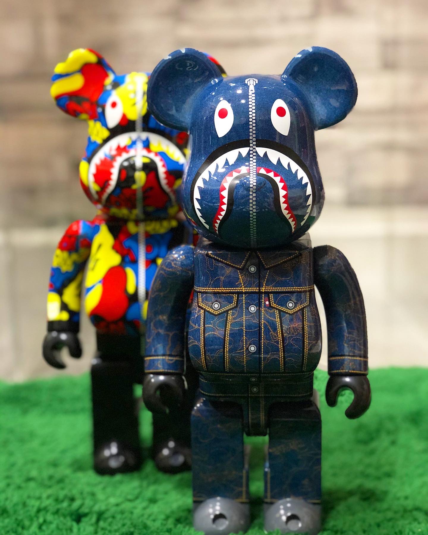 BE@RBRICK BAPE × Levi's 400%100%