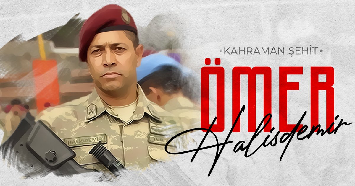 “Ey, bu topraklar için toprağa düşmüş asker!

Gökten ecdad inerek öpse o pak alnı değer.

Ne büyüksün ki kanın kurtarıyor Tevhid'i...

Bedr'in aslanları ancak, bu kadar şanlı idi...”

İyi ki doğdun Şanlı Kahraman...

Bu millet seni ebede kadar unutmayacak...

#ÖmerHalisdemir