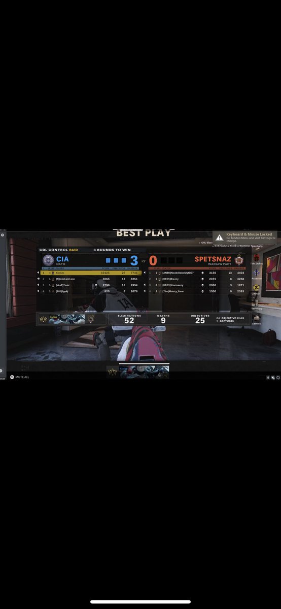 KodiakMVP's tweet photo. I got called a cheater 🤣🤣🤣 solo queued into an absolute BOT lobby 

52-9 in control https://t.co/3XFolb8Omm