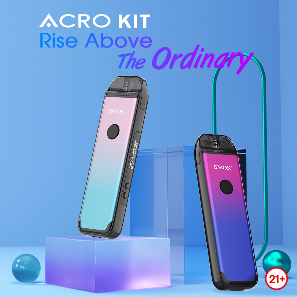 Breaking through itself to explore more possibilities, the ACRO elevates the pod system to the next level of performance, functionality, and portability. 🤟

What do you think of #ACRO kit ? 😝Comment below &amp; WIN yourself a testing chance !!! 🙌🙌🙌

#SMOKacro