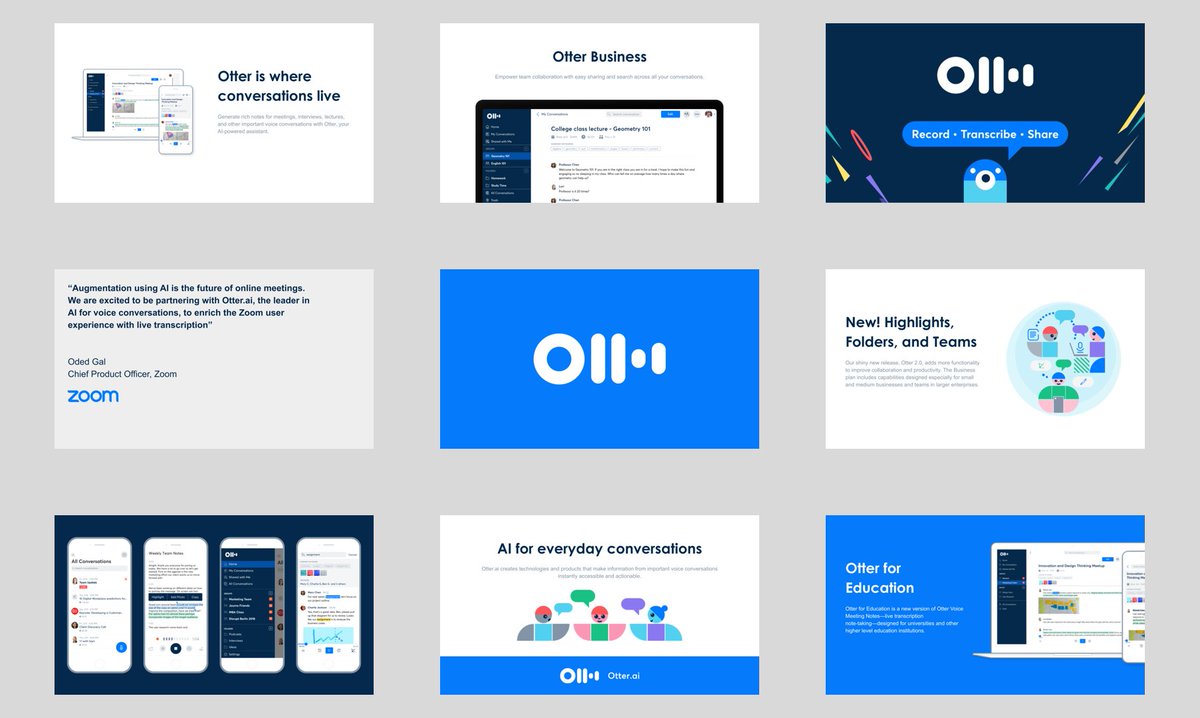zlidesco's tweet photo. Create a stunning presentation via Zlides

Get your next template. https://t.co/pEEdAIq9hy

#otter #ai #zlides #madebyzlides https://t.co/dKFX7pyfJI