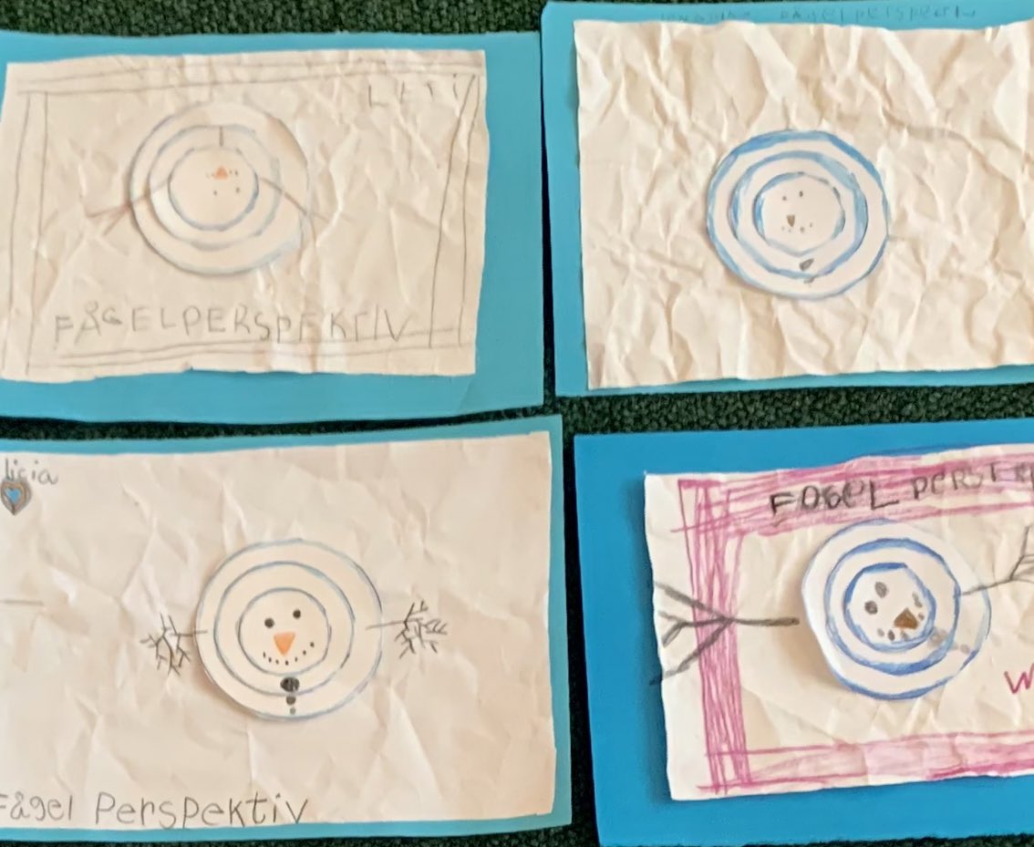 #bild #fågelperspektiv #åk1 #sofielund #sollentuna instruktioner; klippa, skrynkla, klistra, måla