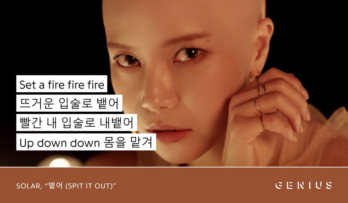 Genius Korea On Twitter Happy Birthday To Solar Of Mamamoo Fierce Leader Of The Group She Is A Powerful Vocalist With A Successful Solo Career Including A Youtube Channel Known For Her