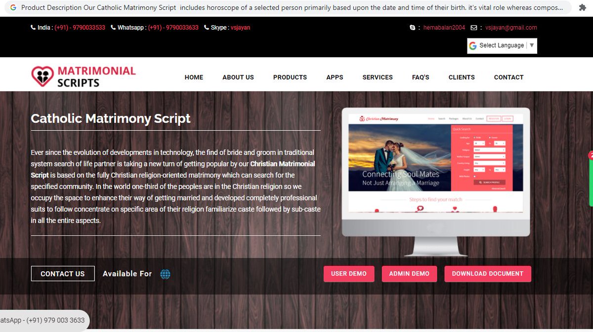 phpscriptsmall2's tweet image. PHP married Script is multi-purpose for wedding bride or groom search which will be simply custom-built to any of the faith that we'll give you with 100 percent CODE to you. #Christian Wedding Ceremony Script
 India) : (+91) 979 0033633
(+91) 979 003 3533
(skype) : vsjayan