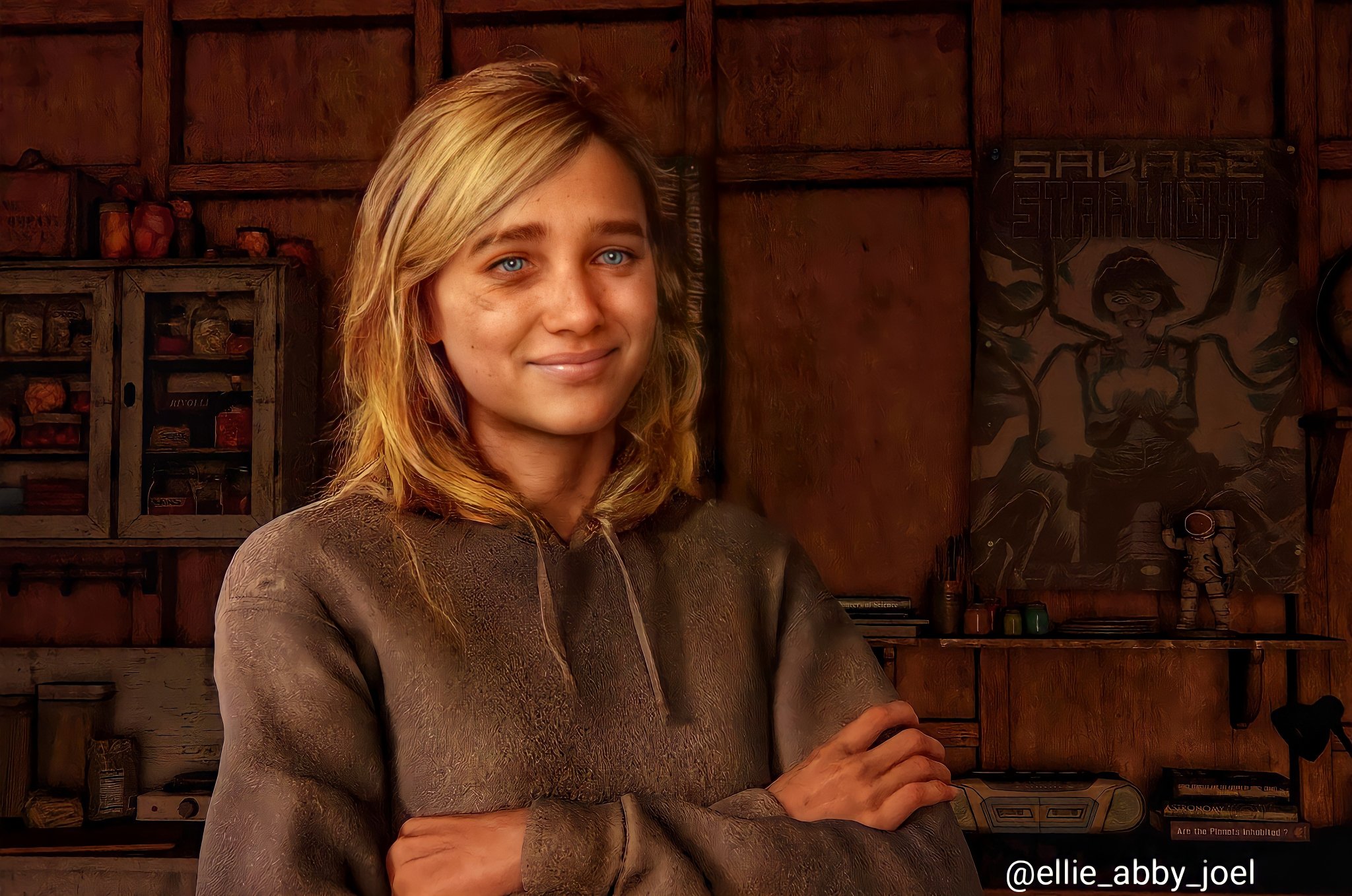 Ellie is my ultimate short hair inspo #tlou #tlou2 #elliewilliams