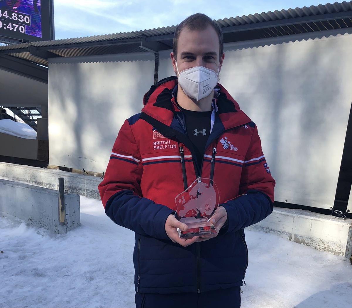 It’s 5th for Benji Fulker &amp; 6th for <a href="/jacob_salisbury/">Jacob</a> in today’s ICC skeleton race in 🇦🇹. Benji was also presented with his overall Europa Cup 🥉 🏆  in just his 2nd full race season 👏 #brightfuture
