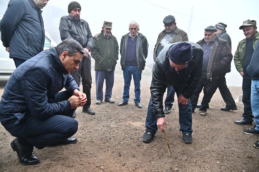 W/ <a href="/OmbudsArmenia/">Armenia Ombudsperson 🇦🇲</a> WG on mission to Armenia’s #Syunik province, #Kapan city. Visits to Shikshogh, Srashen, Nerkin Hand bordering villageS, discussions w/ villagers &amp; local admin. Deciding borders w/mechanical approaches, incl.only GPS endangered human rights (life, property, etc).