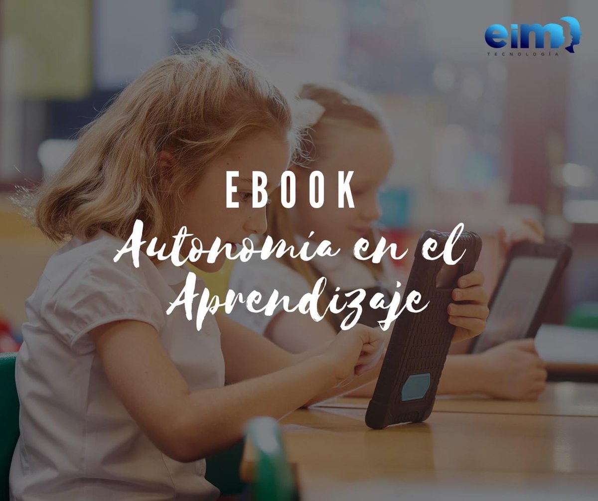 ¿Quieres saber más sobre la #autonomía en el #aprendizaje y cómo fomentarla entre tus alumnos a través de la negociación, la autoevaluación, la motivación, la reflexión y la #personalización? 👥🤓

Descárgate nuestro #ebook 🤩
➡ mailchi.mp/eimtecnologia/…

¿A qué esperas?

#Noobe