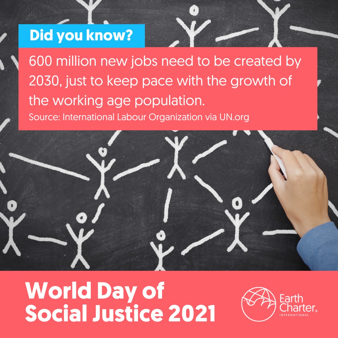 earthcharter's tweet image. 2021&apos;s theme #WorldDayofSocialJustice &quot;A Call for Social Justice in the Digital Economy.&quot;  As our world continues to benefit from technological advances, it is important to remember to not leave anyone behind and to stop the deepening of inequalities
#turningconscienceintoaction