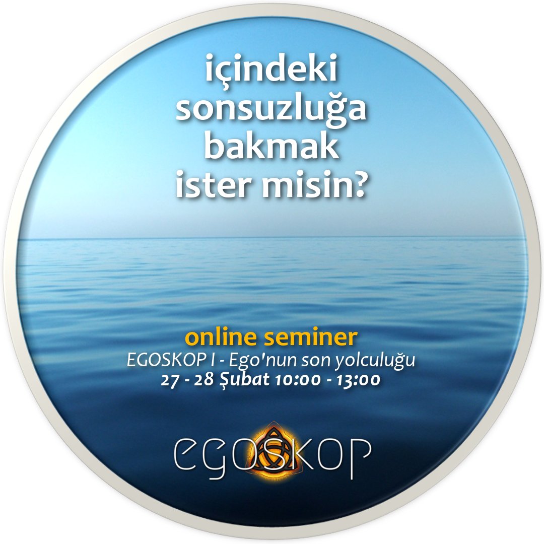 EGOSKOP's tweet photo. @CuneytCubukcu ile zihninin ve varlığının derinliklerine doğru sıra dışı bir yolculuğa davetlisin...
EGOSKOP I - Ego'nun Son Yolculuğu
27 Şubat Cumartesi 10:00-13:00
28 Şubat Pazar 10:00-13:00
Kayıt için: https://t.co/HisMaCJ1k3
#gerçek #bilinç #farkındalık #aydınlanma #uyanış https://t.co/sPsMS2AsmD