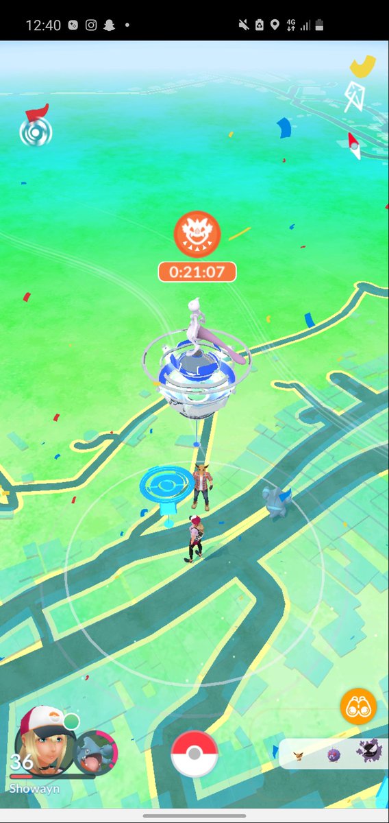 Showayn1's tweet photo. #PokemonGOTour 
#PokemonGOraid 
#mewtworaid 
#mewtworaids 
#PokemonGoFriendsCodes 
A third boosted mewtwo, send me you friend code or you name if you invited me before ! https://t.co/HECRYNE8p8
