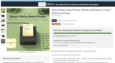 via <a href="/notizbuchblog/">Christian Mähler</a> - „Smart Sticky Note Printer“ für amazon Alexa ift.tt/3s8imAr