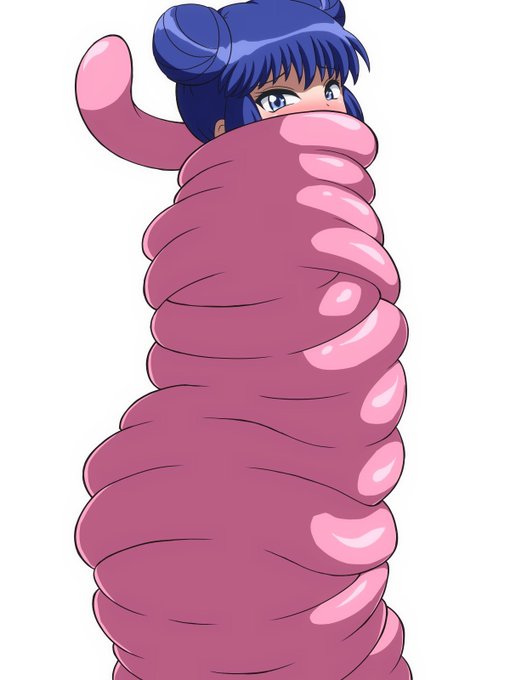 #見た人もなにか無言でピンクの何かをあげる 